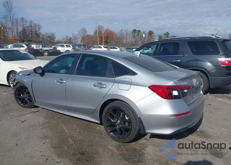2023 Honda Civic Sport z USA, uszkodzony, nr VIN 2HGFE2F54PH532207